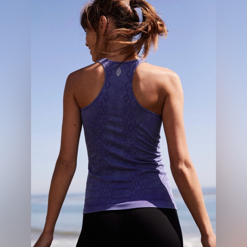 NWOT Free People Seamless Venus Racerback Tank Oversized